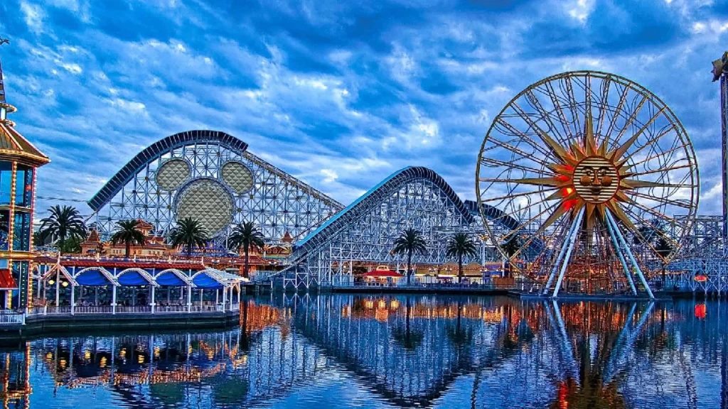 Black car service arriving at Disney resort from MCO airport