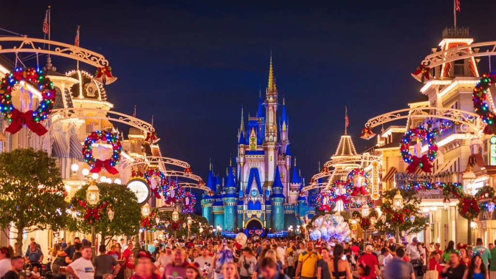 Private black SUV at Disney World resort after Orlando airport pickup